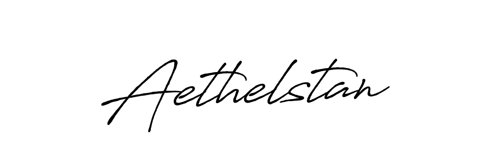 Make a beautiful signature design for name Aethelstan. With this signature (Antro_Vectra_Bolder) style, you can create a handwritten signature for free. Aethelstan signature style 7 images and pictures png