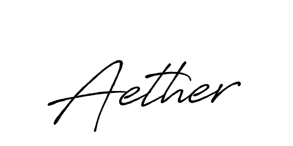 How to Draw Aether signature style? Antro_Vectra_Bolder is a latest design signature styles for name Aether. Aether signature style 7 images and pictures png