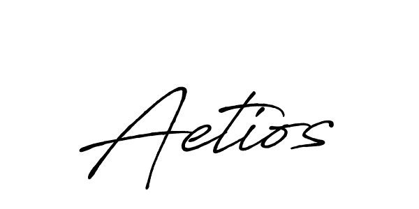 Similarly Antro_Vectra_Bolder is the best handwritten signature design. Signature creator online .You can use it as an online autograph creator for name Aetios. Aetios signature style 7 images and pictures png