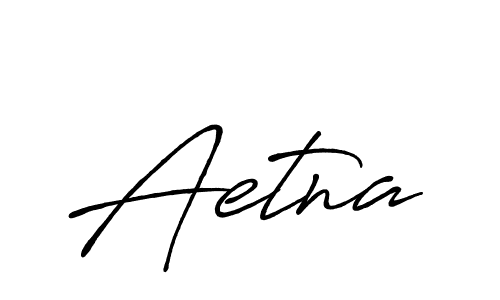 How to make Aetna name signature. Use Antro_Vectra_Bolder style for creating short signs online. This is the latest handwritten sign. Aetna signature style 7 images and pictures png