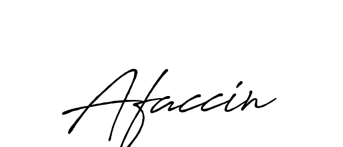 Design your own signature with our free online signature maker. With this signature software, you can create a handwritten (Antro_Vectra_Bolder) signature for name Afaccin. Afaccin signature style 7 images and pictures png