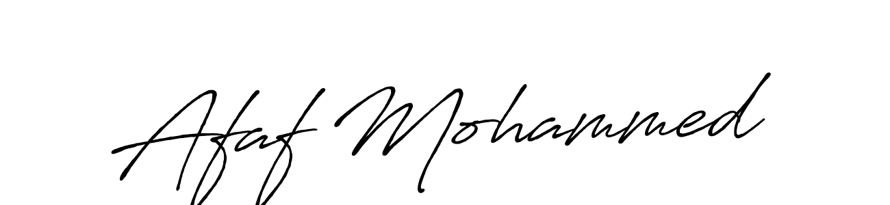 It looks lik you need a new signature style for name Afaf Mohammed. Design unique handwritten (Antro_Vectra_Bolder) signature with our free signature maker in just a few clicks. Afaf Mohammed signature style 7 images and pictures png