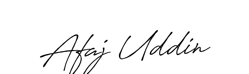 Make a beautiful signature design for name Afaj Uddin. Use this online signature maker to create a handwritten signature for free. Afaj Uddin signature style 7 images and pictures png