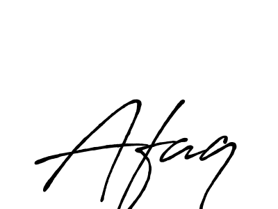 Afaq stylish signature style. Best Handwritten Sign (Antro_Vectra_Bolder) for my name. Handwritten Signature Collection Ideas for my name Afaq. Afaq signature style 7 images and pictures png