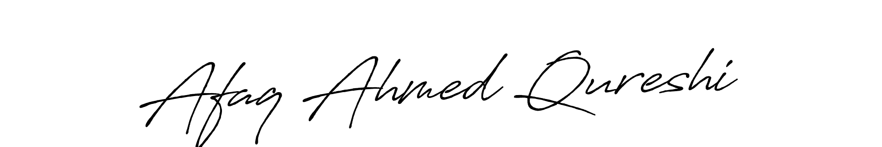 Use a signature maker to create a handwritten signature online. With this signature software, you can design (Antro_Vectra_Bolder) your own signature for name Afaq Ahmed Qureshi. Afaq Ahmed Qureshi signature style 7 images and pictures png