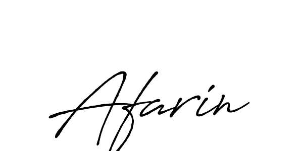 Create a beautiful signature design for name Afarin. With this signature (Antro_Vectra_Bolder) fonts, you can make a handwritten signature for free. Afarin signature style 7 images and pictures png