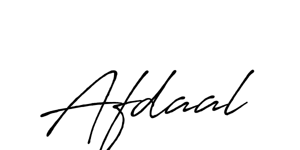 Create a beautiful signature design for name Afdaal. With this signature (Antro_Vectra_Bolder) fonts, you can make a handwritten signature for free. Afdaal signature style 7 images and pictures png