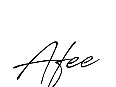 Afee stylish signature style. Best Handwritten Sign (Antro_Vectra_Bolder) for my name. Handwritten Signature Collection Ideas for my name Afee. Afee signature style 7 images and pictures png
