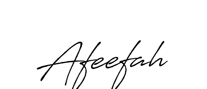 How to make Afeefah signature? Antro_Vectra_Bolder is a professional autograph style. Create handwritten signature for Afeefah name. Afeefah signature style 7 images and pictures png