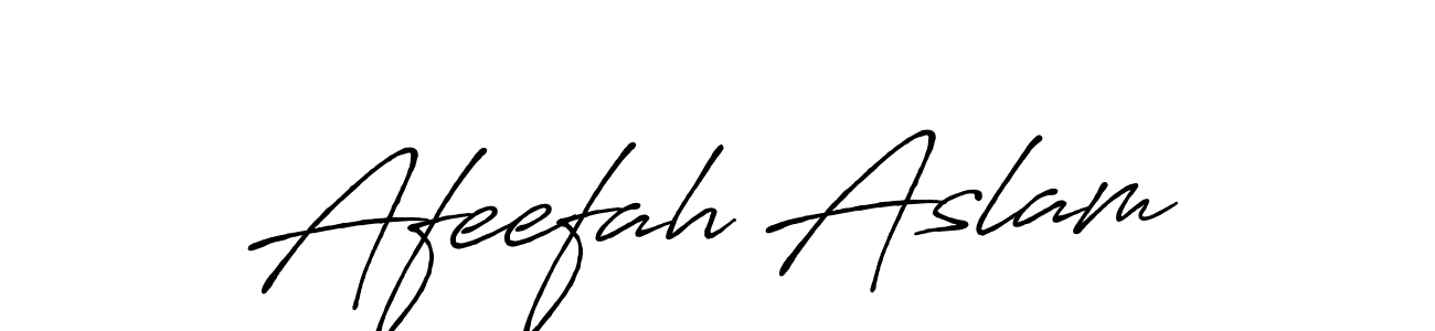 Make a beautiful signature design for name Afeefah Aslam. Use this online signature maker to create a handwritten signature for free. Afeefah Aslam signature style 7 images and pictures png