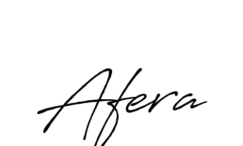 Use a signature maker to create a handwritten signature online. With this signature software, you can design (Antro_Vectra_Bolder) your own signature for name Afera. Afera signature style 7 images and pictures png