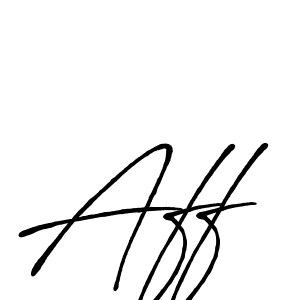 Use a signature maker to create a handwritten signature online. With this signature software, you can design (Antro_Vectra_Bolder) your own signature for name Aff. Aff signature style 7 images and pictures png