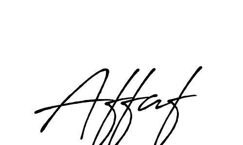 It looks lik you need a new signature style for name Affaf. Design unique handwritten (Antro_Vectra_Bolder) signature with our free signature maker in just a few clicks. Affaf signature style 7 images and pictures png
