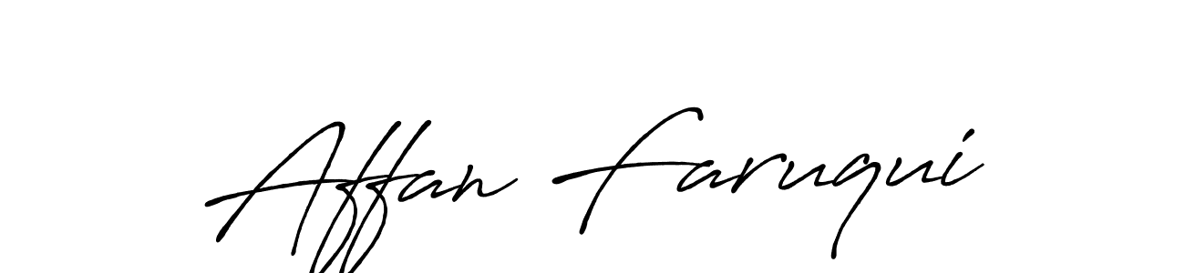 You should practise on your own different ways (Antro_Vectra_Bolder) to write your name (Affan Faruqui) in signature. don't let someone else do it for you. Affan Faruqui signature style 7 images and pictures png