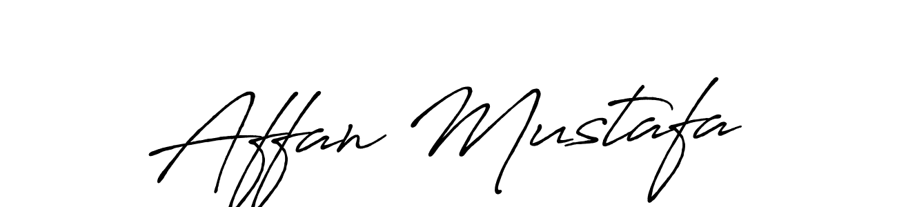 The best way (Antro_Vectra_Bolder) to make a short signature is to pick only two or three words in your name. The name Affan Mustafa include a total of six letters. For converting this name. Affan Mustafa signature style 7 images and pictures png