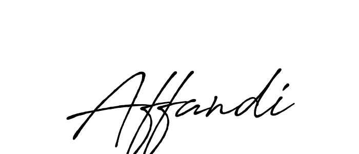 Affandi stylish signature style. Best Handwritten Sign (Antro_Vectra_Bolder) for my name. Handwritten Signature Collection Ideas for my name Affandi. Affandi signature style 7 images and pictures png