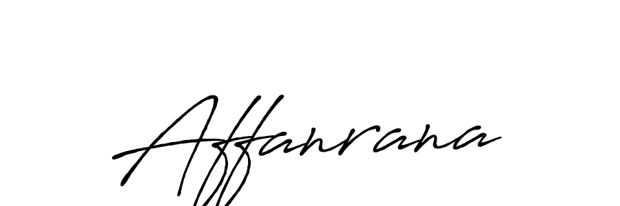 How to make Affanrana signature? Antro_Vectra_Bolder is a professional autograph style. Create handwritten signature for Affanrana name. Affanrana signature style 7 images and pictures png