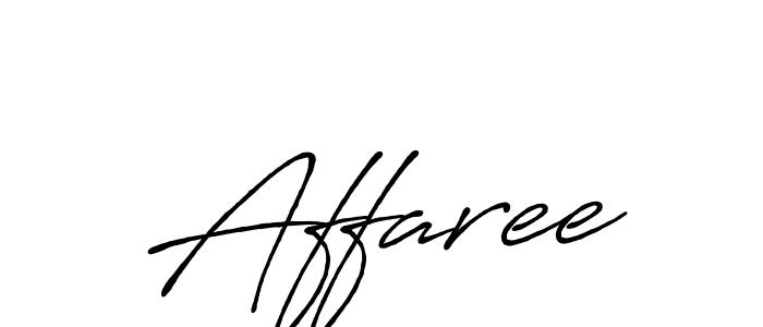 Also You can easily find your signature by using the search form. We will create Affaree name handwritten signature images for you free of cost using Antro_Vectra_Bolder sign style. Affaree signature style 7 images and pictures png