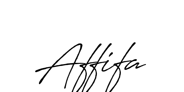 The best way (Antro_Vectra_Bolder) to make a short signature is to pick only two or three words in your name. The name Affifa include a total of six letters. For converting this name. Affifa signature style 7 images and pictures png