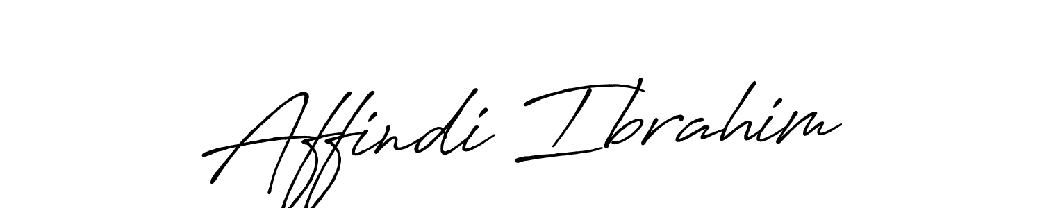 You should practise on your own different ways (Antro_Vectra_Bolder) to write your name (Affindi Ibrahim) in signature. don't let someone else do it for you. Affindi Ibrahim signature style 7 images and pictures png