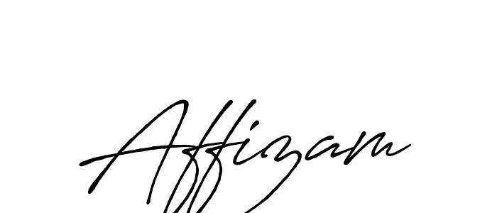It looks lik you need a new signature style for name Affizam. Design unique handwritten (Antro_Vectra_Bolder) signature with our free signature maker in just a few clicks. Affizam signature style 7 images and pictures png