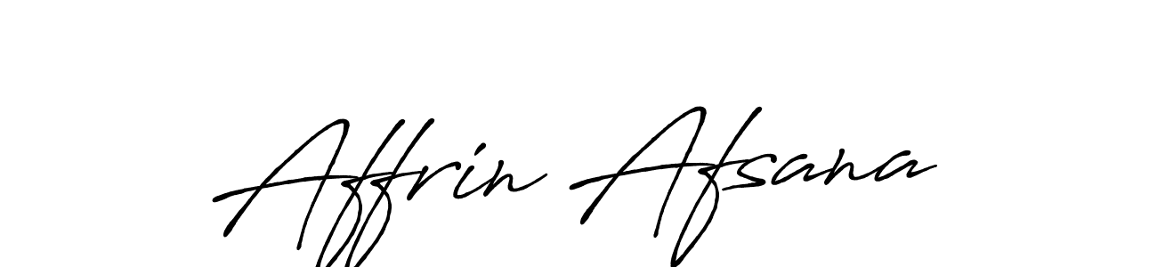 You can use this online signature creator to create a handwritten signature for the name Affrin Afsana. This is the best online autograph maker. Affrin Afsana signature style 7 images and pictures png