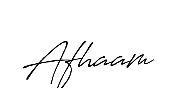 It looks lik you need a new signature style for name Afhaam. Design unique handwritten (Antro_Vectra_Bolder) signature with our free signature maker in just a few clicks. Afhaam signature style 7 images and pictures png