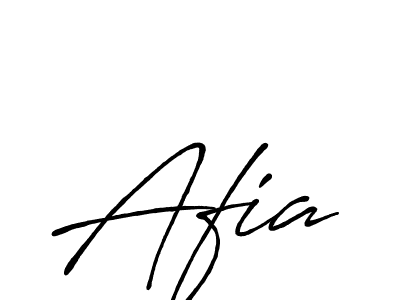 Also we have Afia name is the best signature style. Create professional handwritten signature collection using Antro_Vectra_Bolder autograph style. Afia signature style 7 images and pictures png