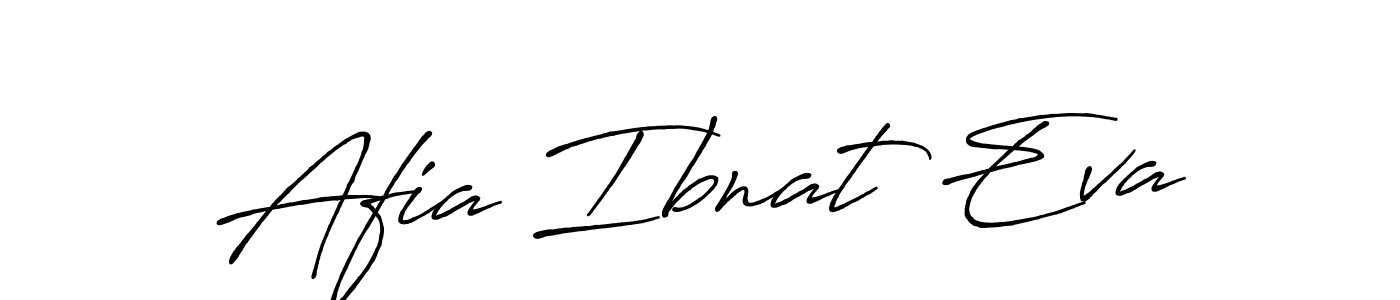 Once you've used our free online signature maker to create your best signature Antro_Vectra_Bolder style, it's time to enjoy all of the benefits that Afia Ibnat Eva name signing documents. Afia Ibnat Eva signature style 7 images and pictures png