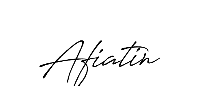 Also You can easily find your signature by using the search form. We will create Afiatin name handwritten signature images for you free of cost using Antro_Vectra_Bolder sign style. Afiatin signature style 7 images and pictures png