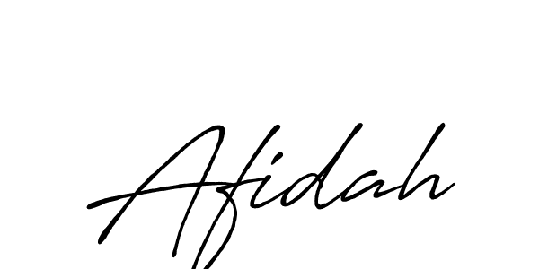 Also we have Afidah name is the best signature style. Create professional handwritten signature collection using Antro_Vectra_Bolder autograph style. Afidah signature style 7 images and pictures png