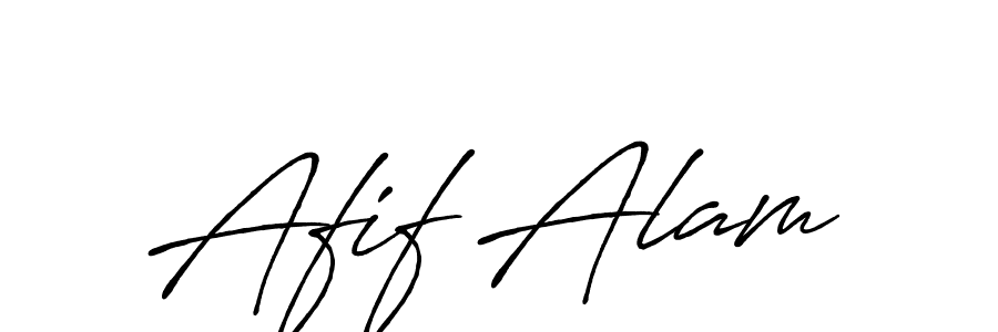 Use a signature maker to create a handwritten signature online. With this signature software, you can design (Antro_Vectra_Bolder) your own signature for name Afif Alam. Afif Alam signature style 7 images and pictures png