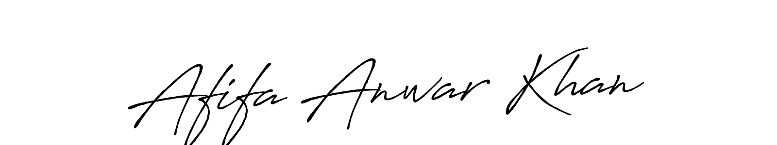 Afifa Anwar Khan stylish signature style. Best Handwritten Sign (Antro_Vectra_Bolder) for my name. Handwritten Signature Collection Ideas for my name Afifa Anwar Khan. Afifa Anwar Khan signature style 7 images and pictures png