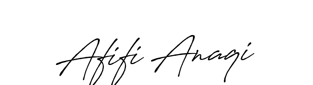 Afifi Anaqi stylish signature style. Best Handwritten Sign (Antro_Vectra_Bolder) for my name. Handwritten Signature Collection Ideas for my name Afifi Anaqi. Afifi Anaqi signature style 7 images and pictures png