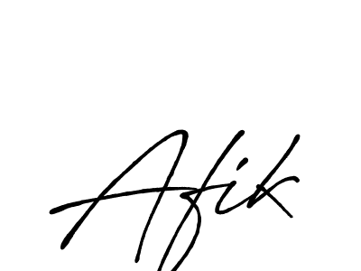 Make a beautiful signature design for name Afik. With this signature (Antro_Vectra_Bolder) style, you can create a handwritten signature for free. Afik signature style 7 images and pictures png