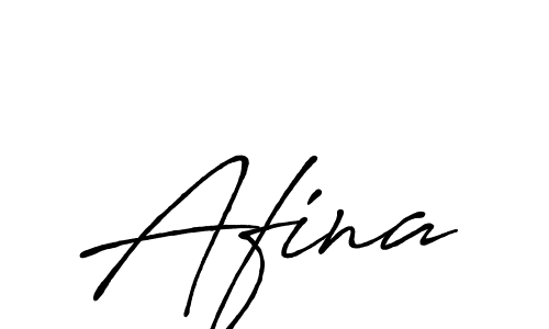 Afina stylish signature style. Best Handwritten Sign (Antro_Vectra_Bolder) for my name. Handwritten Signature Collection Ideas for my name Afina. Afina signature style 7 images and pictures png