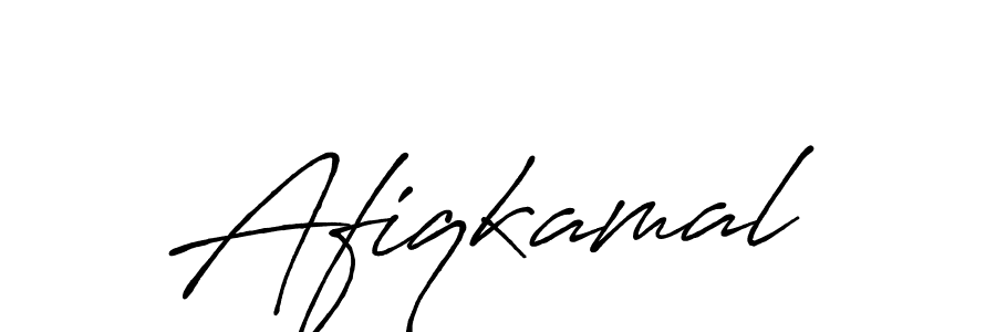 The best way (Antro_Vectra_Bolder) to make a short signature is to pick only two or three words in your name. The name Afiqkamal include a total of six letters. For converting this name. Afiqkamal signature style 7 images and pictures png