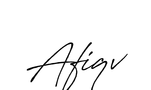 Use a signature maker to create a handwritten signature online. With this signature software, you can design (Antro_Vectra_Bolder) your own signature for name Afiqv. Afiqv signature style 7 images and pictures png