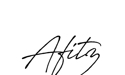 How to make Afitz name signature. Use Antro_Vectra_Bolder style for creating short signs online. This is the latest handwritten sign. Afitz signature style 7 images and pictures png