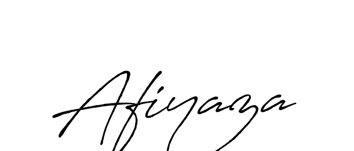 Make a beautiful signature design for name Afiyaza. With this signature (Antro_Vectra_Bolder) style, you can create a handwritten signature for free. Afiyaza signature style 7 images and pictures png