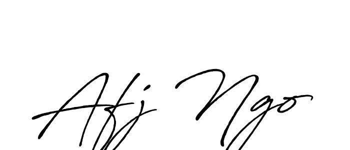 Similarly Antro_Vectra_Bolder is the best handwritten signature design. Signature creator online .You can use it as an online autograph creator for name Afj Ngo. Afj Ngo signature style 7 images and pictures png