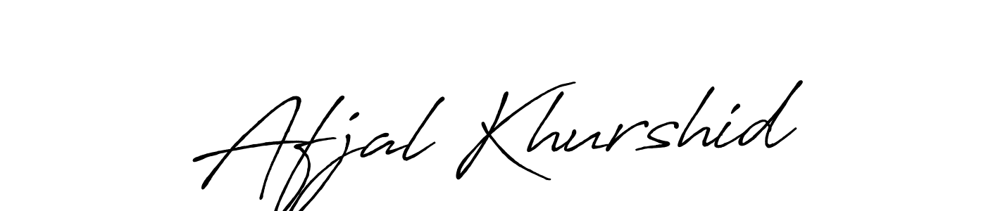 How to make Afjal Khurshid signature? Antro_Vectra_Bolder is a professional autograph style. Create handwritten signature for Afjal Khurshid name. Afjal Khurshid signature style 7 images and pictures png