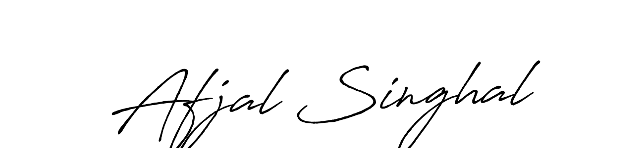 How to Draw Afjal Singhal signature style? Antro_Vectra_Bolder is a latest design signature styles for name Afjal Singhal. Afjal Singhal signature style 7 images and pictures png