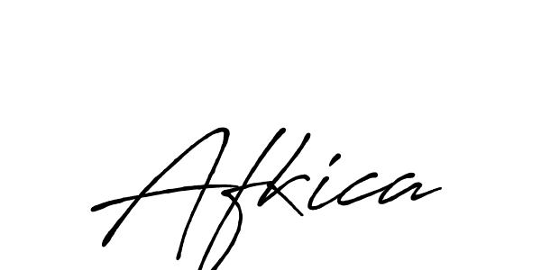 The best way (Antro_Vectra_Bolder) to make a short signature is to pick only two or three words in your name. The name Afkica include a total of six letters. For converting this name. Afkica signature style 7 images and pictures png