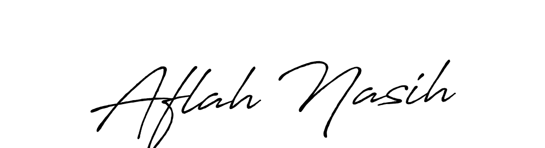 Make a beautiful signature design for name Aflah Nasih. Use this online signature maker to create a handwritten signature for free. Aflah Nasih signature style 7 images and pictures png