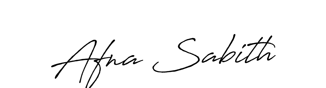Afna Sabith stylish signature style. Best Handwritten Sign (Antro_Vectra_Bolder) for my name. Handwritten Signature Collection Ideas for my name Afna Sabith. Afna Sabith signature style 7 images and pictures png