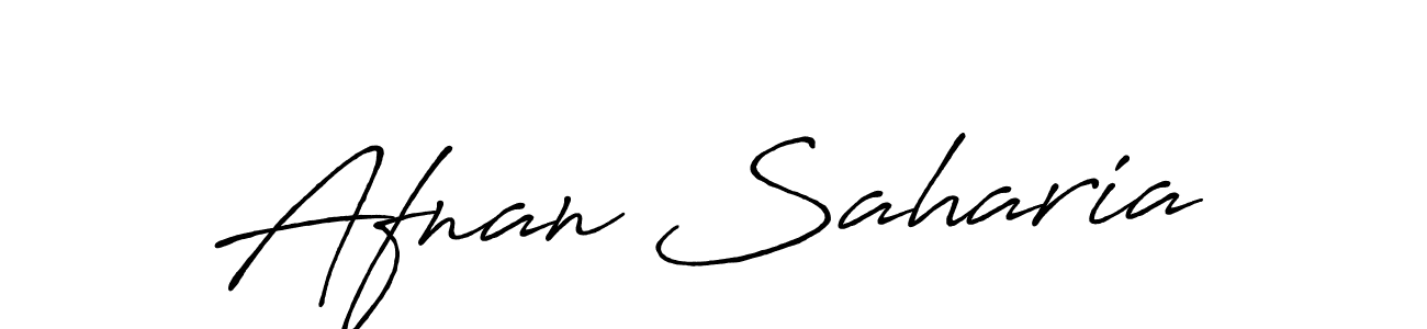 if you are searching for the best signature style for your name Afnan Saharia. so please give up your signature search. here we have designed multiple signature styles  using Antro_Vectra_Bolder. Afnan Saharia signature style 7 images and pictures png