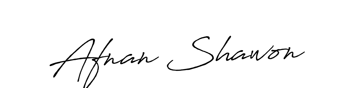 Similarly Antro_Vectra_Bolder is the best handwritten signature design. Signature creator online .You can use it as an online autograph creator for name Afnan Shawon. Afnan Shawon signature style 7 images and pictures png