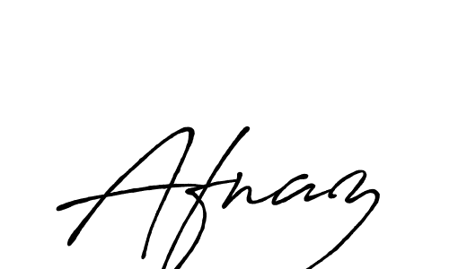 Make a beautiful signature design for name Afnaz. With this signature (Antro_Vectra_Bolder) style, you can create a handwritten signature for free. Afnaz signature style 7 images and pictures png