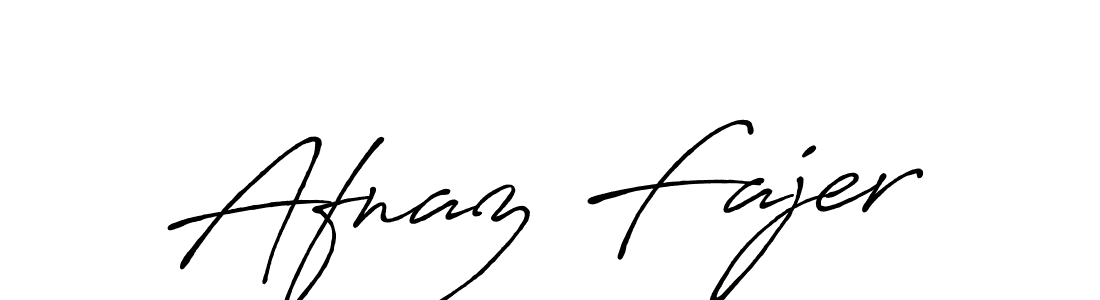 It looks lik you need a new signature style for name Afnaz Fajer. Design unique handwritten (Antro_Vectra_Bolder) signature with our free signature maker in just a few clicks. Afnaz Fajer signature style 7 images and pictures png